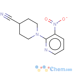 CAS No:671191-99-4 1-(3-nitropyridin-2-yl)piperidine-4-carbonitrile
