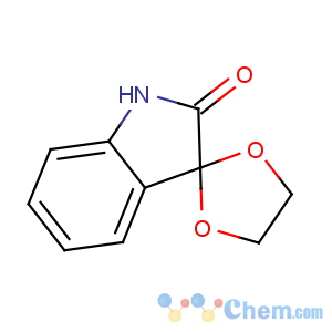 CAS No:6714-68-7 spiro[1,3-dioxolane-2,3'-1H-indole]-2'-one
