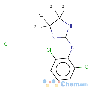 CAS No:67151-02-4 clonidine-d4 hcl (imidazoline-4,4,5,5-d4)