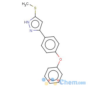 CAS No:671754-10-2 5-(methylthio)-3-(4-phenoxyphenyl)-1h-pyrazole