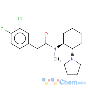 CAS No:67198-19-0 n-methyl-n-[(1s,2s)-2-pyrrolizinocyclohexyl]-2-(3,4-dichlorophenyl)acetamide