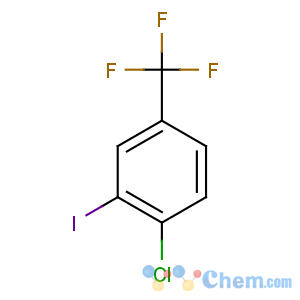 CAS No:672-57-1 1-chloro-2-iodo-4-(trifluoromethyl)benzene