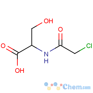 CAS No:67206-28-4 2-[(2-chloroacetyl)amino]-3-hydroxypropanoic acid