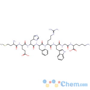 CAS No:67224-41-3 L-Lysine, N2-(N-(N-(N2-(N-(N-(N-L-methionyl-L-alpha-glutamyl)-L-histidyl)-L-phenylalanyl)-L-arginyl)-L-tryptophyl)glycyl)-