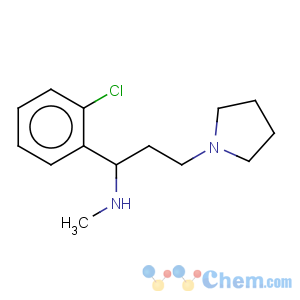 CAS No:672309-98-7 [1-(2-CHLORO-PHENYL)-3-PYRROLIDIN-1-YL-PROPYL]-METHYL-AMINE