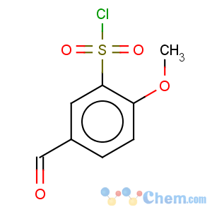 CAS No:672310-18-8 5-FORMYL-2-METHOXYBENZENESULFONYL CHLORIDE