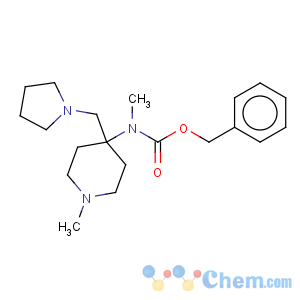 CAS No:672310-27-9 methyl-(1-methyl-4-pyrrolidin-1-ylmethyl-piperidin-4-yl)-carbamic acid benzyl ester
