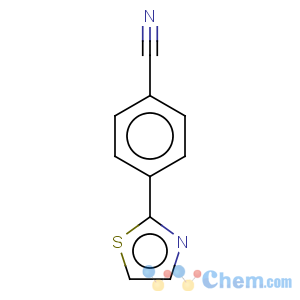 CAS No:672324-84-4 4-(1,3-thiazol-2-yl)benzonitrile
