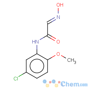 CAS No:67303-24-6 (2E)-N-(5-chloro-2-methoxyphenyl)-2-(hydroxyimino)acetamide