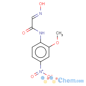 CAS No:67303-27-9 (2E)-2-(hydroxyimino)-N-(2-methoxy-4-nitrophenyl)acetamide