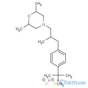 CAS No:67306-03-0 4-[3-(4-tert-butylphenyl)-2-methylpropyl]-2,6-dimethylmorpholine