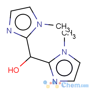CAS No:67319-03-3 bis-(1-Methyl-1H-imidazol-2-yl)-methanol