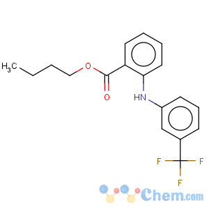 CAS No:67330-25-0 Benzoic acid,2-[[3-(trifluoromethyl)phenyl]amino]-, butyl ester