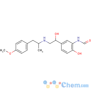 CAS No:67346-49-0 N-[2-hydroxy-5-[(1R)-1-hydroxy-2-[[(2R)-1-(4-methoxyphenyl)propan-2-yl]<br />amino]ethyl]phenyl]formamide