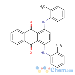 CAS No:6737-68-4 1,4-bis(2-methylanilino)anthracene-9,10-dione