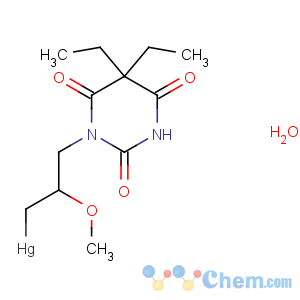CAS No:67465-44-5 N-(2-Methoxy-3-hydroxymercuripropyl)barbital
