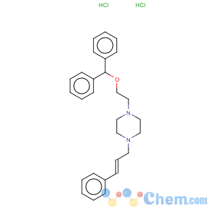 CAS No:67469-57-2 Piperazine,1-[2-(diphenylmethoxy)ethyl]-4-(3-phenyl-2-propen-1-yl)-