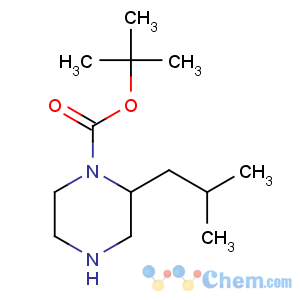 CAS No:674792-06-4 tert-butyl (2S)-2-(2-methylpropyl)piperazine-1-carboxylate