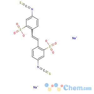 CAS No:67483-13-0 Benzenesulfonic acid,2,2'-(1,2-ethenediyl)bis[5-isothiocyanato-, sodium salt (1:2)