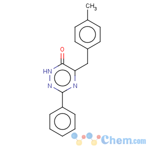 CAS No:675124-16-0 1,2,4-Triazin-6(1H)-one,5-[(4-methylphenyl)methyl]-3-phenyl-
