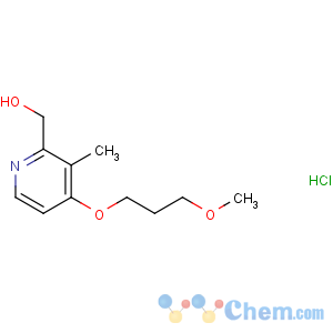CAS No:675198-19-3 [4-(3-methoxypropoxy)-3-methylpyridin-2-yl]methanol