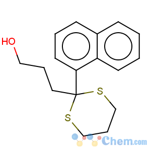 CAS No:675602-58-1 3-(2-naphthalen-1-yl-[1,3]dithian-2-yl)-propan-1-ol
