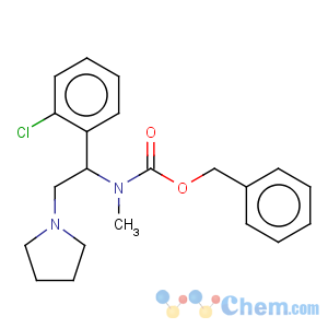 CAS No:675602-67-2 1-pyrrolidin-2-(2'-chlorophenyl)-2-(n-cbz-n-methyl)amino-ethane
