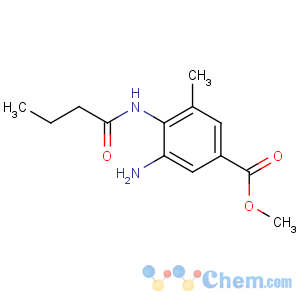 CAS No:675882-71-0 methyl 3-amino-4-(butanoylamino)-5-methylbenzoate