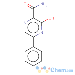 CAS No:67602-10-2 3-oxo-5-phenyl-3,4-dihydropyrazine-2-carboxamide