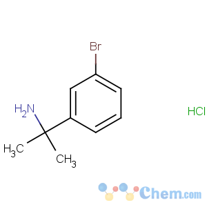 CAS No:676135-18-5 2-(3-bromophenyl)propan-2-amine