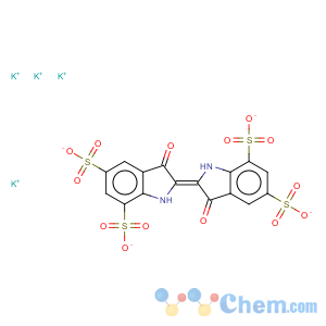 CAS No:67627-19-4 Indigotetrasulfonic acid tetrapotassium salt hydrate