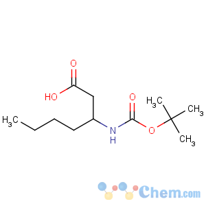 CAS No:676348-90-6 3-tert-butoxycarbonylamino-heptanoic acid