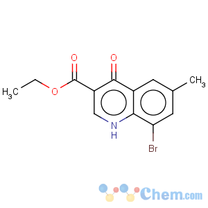 CAS No:67643-32-7 ethyl 8-bromo-4-hydroxy-6-methyl-quinoline-3-carboxylate
