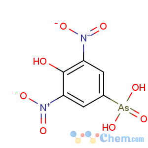 CAS No:67650-82-2 (4-hydroxy-3,5-dinitrophenyl)arsonic acid