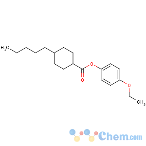 CAS No:67679-63-4 (4-ethoxyphenyl) 4-pentylcyclohexane-1-carboxylate