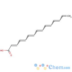 CAS No:67701-06-8 (2E,4E,6E,8E,10E,12E)-pentadeca-2,4,6,8,10,12,14-heptaenoic acid