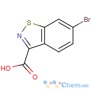 CAS No:677304-75-5 6-bromo-1,2-benzothiazole-3-carboxylic acid