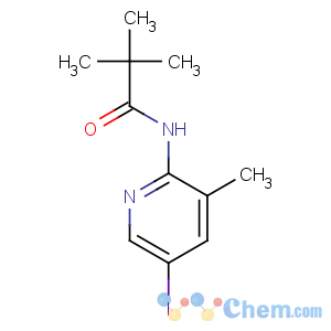CAS No:677327-29-6 N-(5-iodo-3-methylpyridin-2-yl)-2,2-dimethylpropanamide