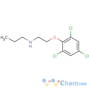 CAS No:67747-01-7 N-[2-(2,4,6-trichlorophenoxy)ethyl]propan-1-amine