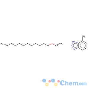 CAS No:67762-66-7 1-(ethenyloxy)dodecane - 4-methyl-2H-benzotriazole (1:1)