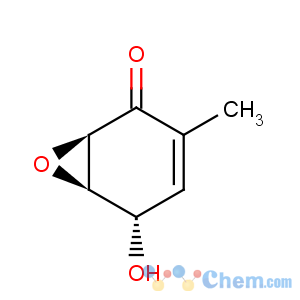 CAS No:67772-77-4 7-Oxabicyclo[4.1.0]hept-3-en-2-one,5-hydroxy-3-methyl-, (1R,5S,6R)-
