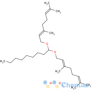 CAS No:67785-73-3 Nonane,1,1-bis[(3,7-dimethyl-2,6-octadien-1-yl)oxy]-
