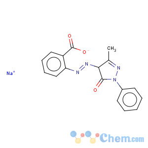 CAS No:67786-26-9 sodium 2-[(4,5-dihydro-3-methyl-5-oxo-1-phenyl-1h-pyrazol-4-yl)azo]benzoate