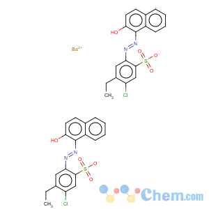 CAS No:67801-01-8 barium bis[5-chloro-4-ethyl-2-[(2-hydroxy-1-naphthyl)azo]benzenesulphonate]