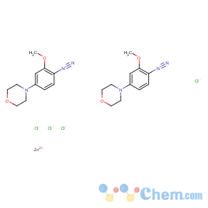 CAS No:67801-08-5 2-Methoxy-4-morpholinobenzenediazonium chloride zinc chloride double salt