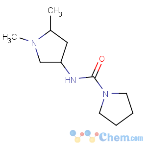 CAS No:678185-68-7 2-methyl-4-[(pyrrolidine-1-carbonyl)-amino]-n-methylpyrrolidine