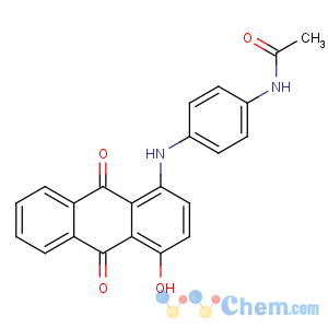 CAS No:67905-17-3 N-[4-[(4-hydroxy-9,10-dioxoanthracen-1-yl)amino]phenyl]acetamide