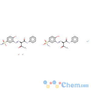 CAS No:67906-22-3 dilithium bis[2-[[5-(aminosulphonyl)-2-hydroxyphenyl]azo]-3-oxo-N-phenylbutyramidato(2-)]cobaltate(2-)