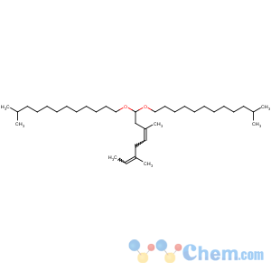 CAS No:67923-86-8 1,1'-[(3,6-dimethyl-2,6-octadienylidene)bis(oxy)]bisisotridecane