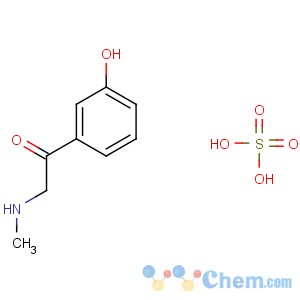 CAS No:679394-62-8 1-(3-hydroxyphenyl)-2-(methylamino)ethanone